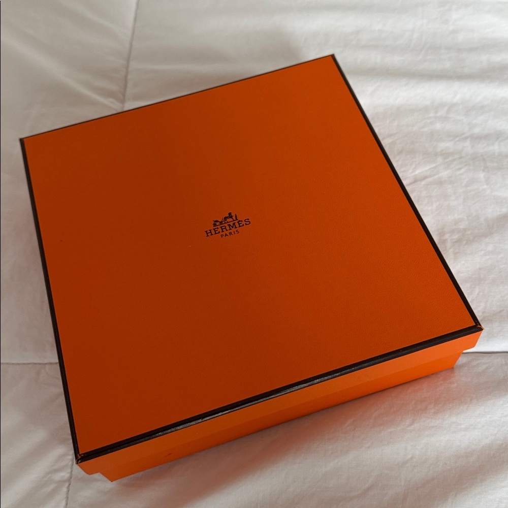 NEW Hermes Gift Box 7.75” Square
